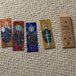 Fairyloot red rising bookmarks